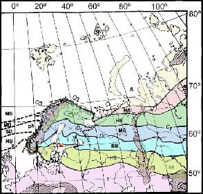 garden_on_bioclimatic_zones_1024px Based on Boreal Ecoclimatic Zones Rhodogarden is located on the northern edge of the Hemiboreal zone. HB = Hemiboreal, SB = Southern boreal, MB = Middle boreal,...