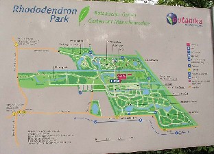 P5055005_alueen_kartta_1024px Map of the Rhododendron Park Rhododendronpuiston kartta