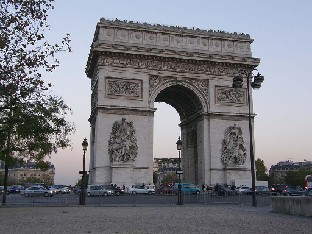 PA231796_riemukaari_illalla Arc de Triomphe