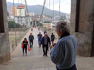 PA270094_Liuku_photo_by_Matti Walking in Liuku on the bridges over the Salween river. Photo by Matti Huotari