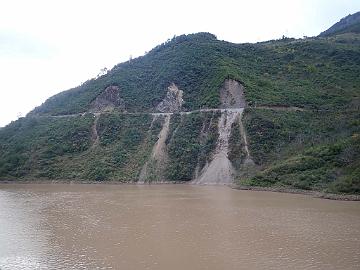 PB041047_1024px Landslides caused by road construction on the other side of the Mekong river