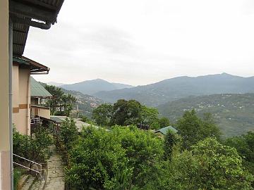 IMG_2234_view_from_Hidden_Forest_Retreat_Hotel_in_Gangtok_160513 Early morning view from Hidden Forest Retreat Hotel in Gangtok (05:56)