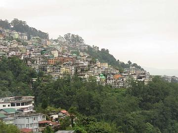 IMG_2249_view_from_Hidden_Forest_Retreat_Hotel_in_Gangtok_160513 View to Gangtok from the Hidden Forest Retreat Hotel (06:11)