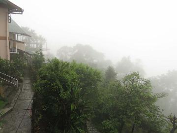 IMG_2300_view_from_Hidden_Forest_Retreat_Hotel_in_Gangtok_160514 Early morning fog on the day we left our hotel in Gangtok (04:41)