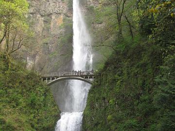 IMG_8670_Multnomah_putous Multnomah Falls along the Historic Columbia River Highway, Oregon