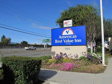 IMG_7665_Americas_Best_Value_Inn_Siliconvalley Our motel in Sunnyvale, California. Good location, clean and quiet. Motellimme Sunnyvalessa, Kaliforniassa. Hyvä sijainti, puhdas ja hiljainen.
