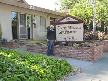 IMG_7667_Cherry_Blossom_Apartments_Sunnyvale We found the apartment where we had lived when staying in California in 1981 to 1982. Asuntomme Kaliforniassa 1981-1982.